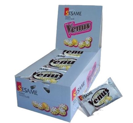Factory Supply 20g Seasame Chocolate With Bulk Package